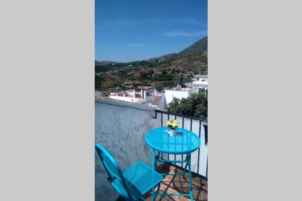 La Casita Azul,Apartamento Encantador Frigiliana Exterior foto